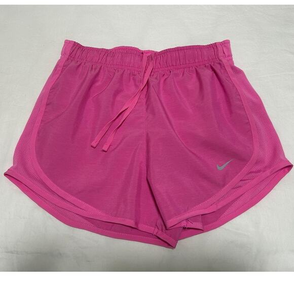 Nike Womens Equilibrium Modern Tempo Running Shorts Pink Size XS CU8890-685 B59 - Picture 1 of 6